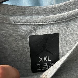 Gray Jordan T-Shirt XXL